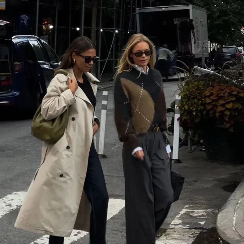 Dames Trui Met Moderne Patronen 3