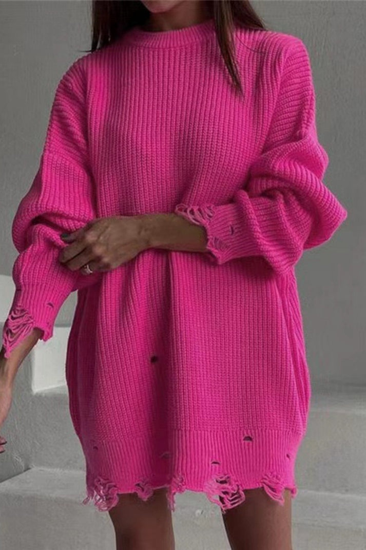 Dames Trui O-Hals 100% Katoen Casual Relaxed Fit 0