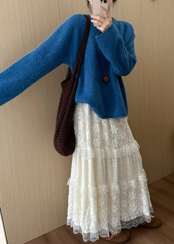 Dames Trui Oversized Casual Ronde Hals 3