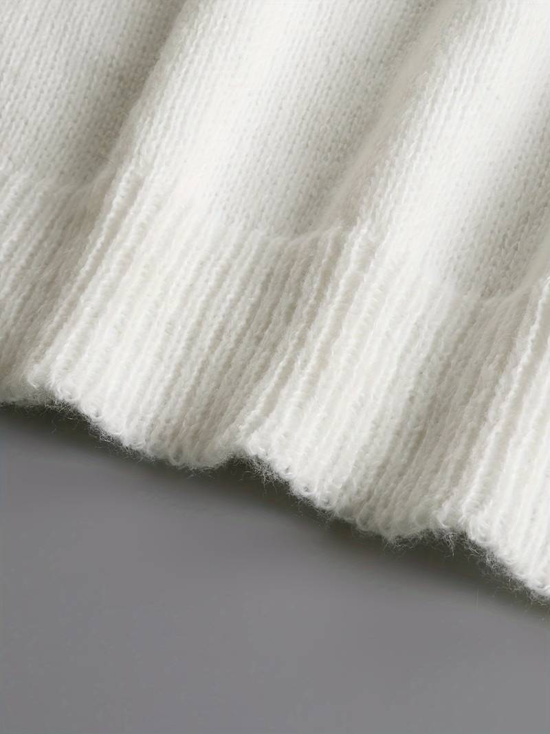 Dames Trui V-hals Luxe Materiaal 4