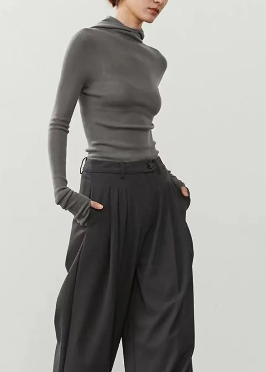 Dames Trui met Capuchon Slim Fit Herfststijl 3
