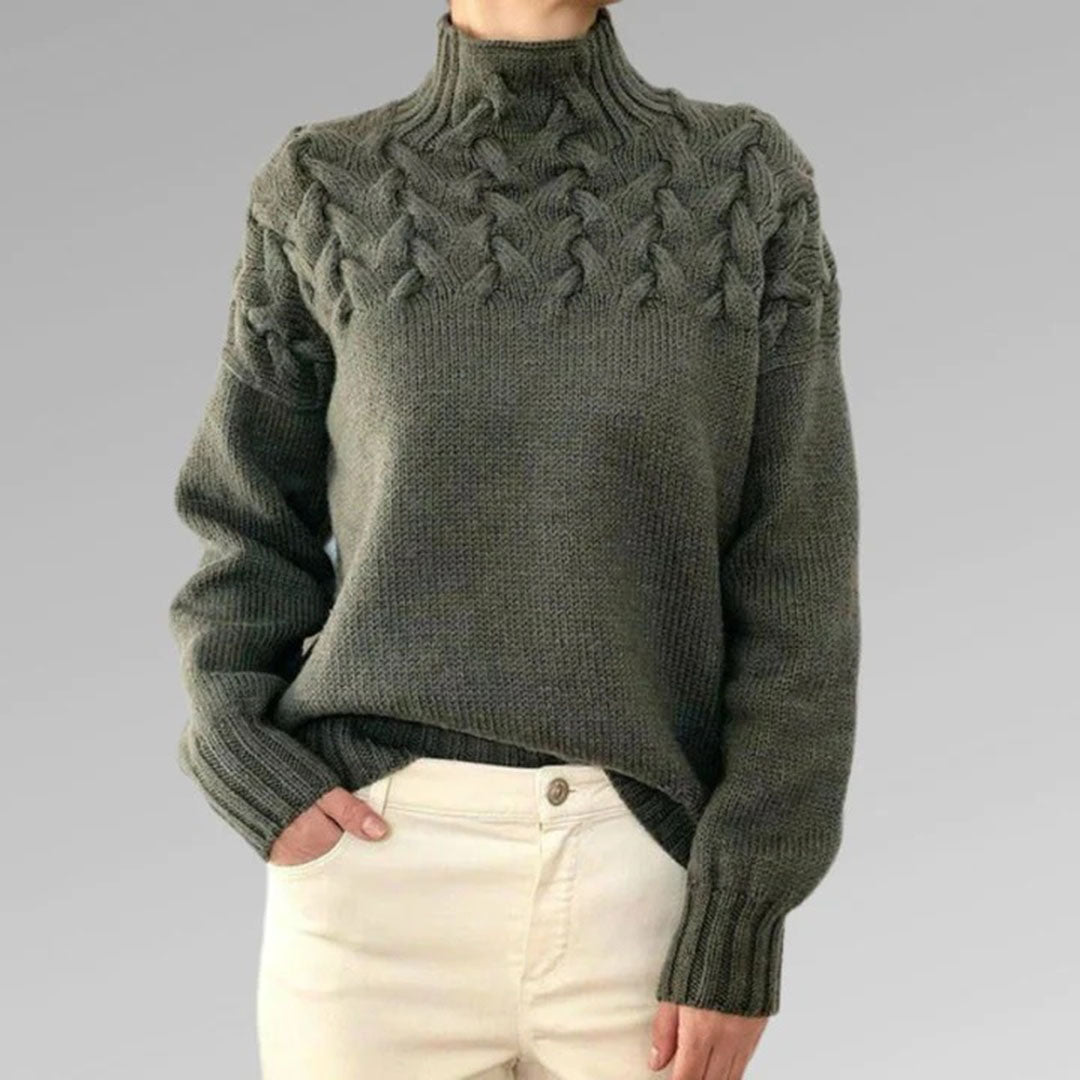 Dames Trui met Col voor Herfststijl 7