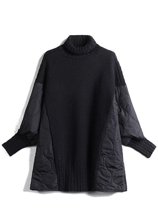 Dames Turtleneck Trui Losse Pasvorm 4