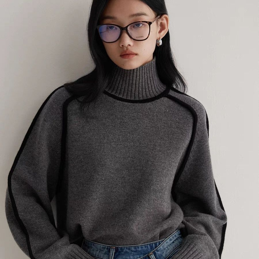 Dames Turtleneck Trui van Zacht Kasjmier 4