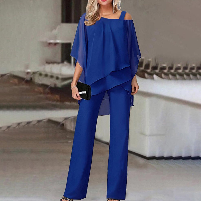 Dames Tweedelig Kledingstuk Chique Stijl Luxe 1