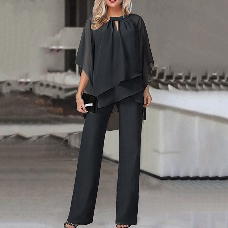Dames Tweedelig Kledingstuk Chique Stijl Luxe 2