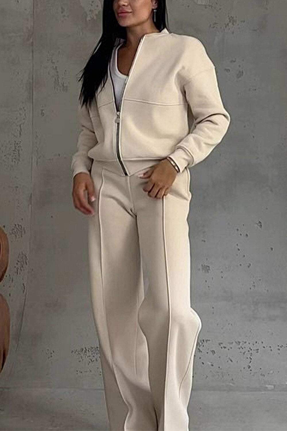 Dames Tweedelig Pak Sportief Chic 1