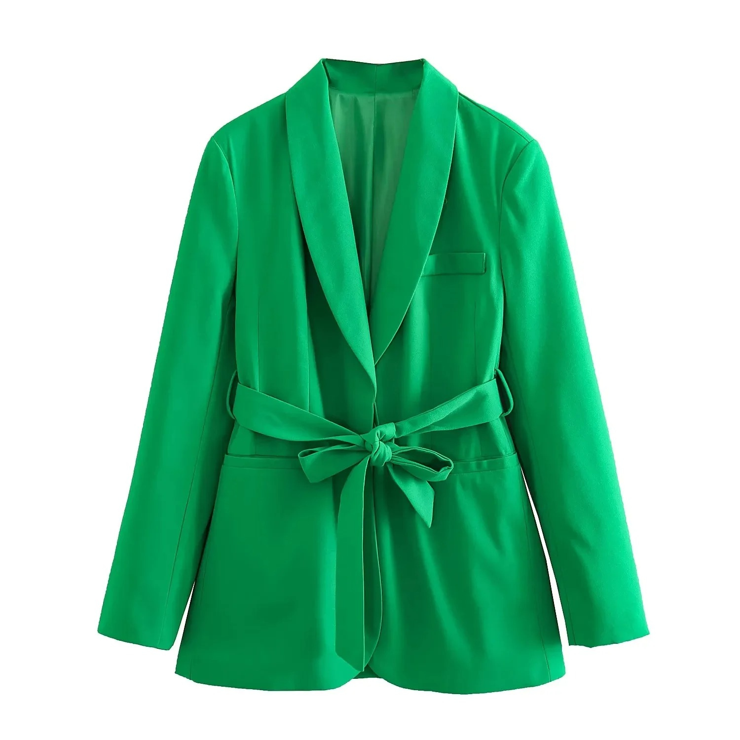 Dames Tweedelige Set Blazer en Broek Met Tijdloze Stijl 2