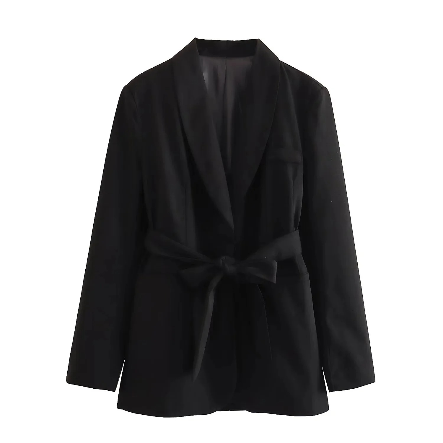 Dames Tweedelige Set Blazer en Broek Met Tijdloze Stijl 4