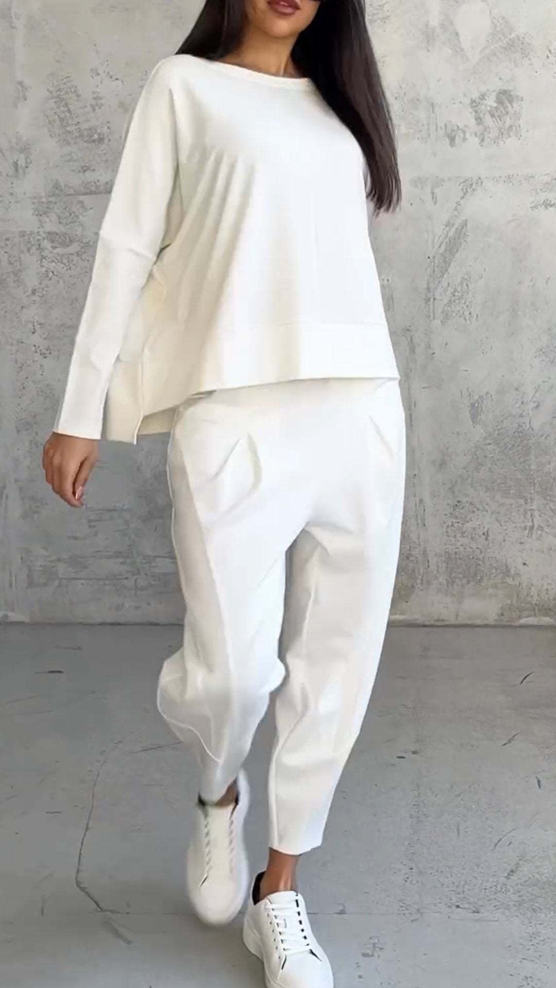 Dames Tweedelige Set Casual Comfort 2