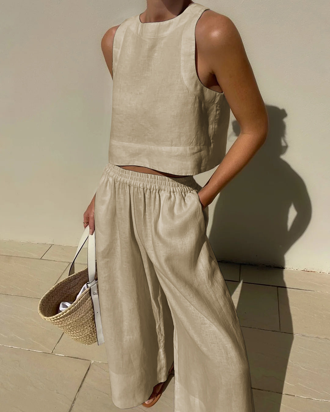 Dames Tweedelige Set Casual Comfy Stijl 3