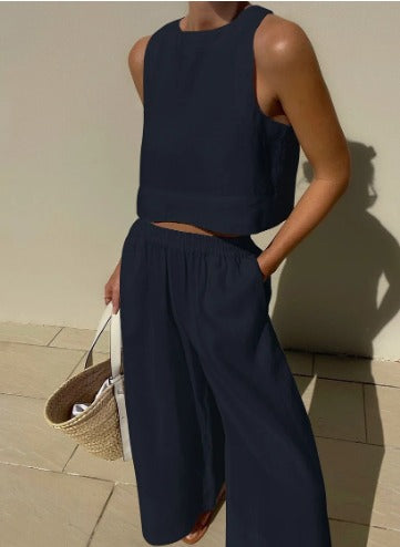 Dames Tweedelige Set Casual Comfy Stijl 6
