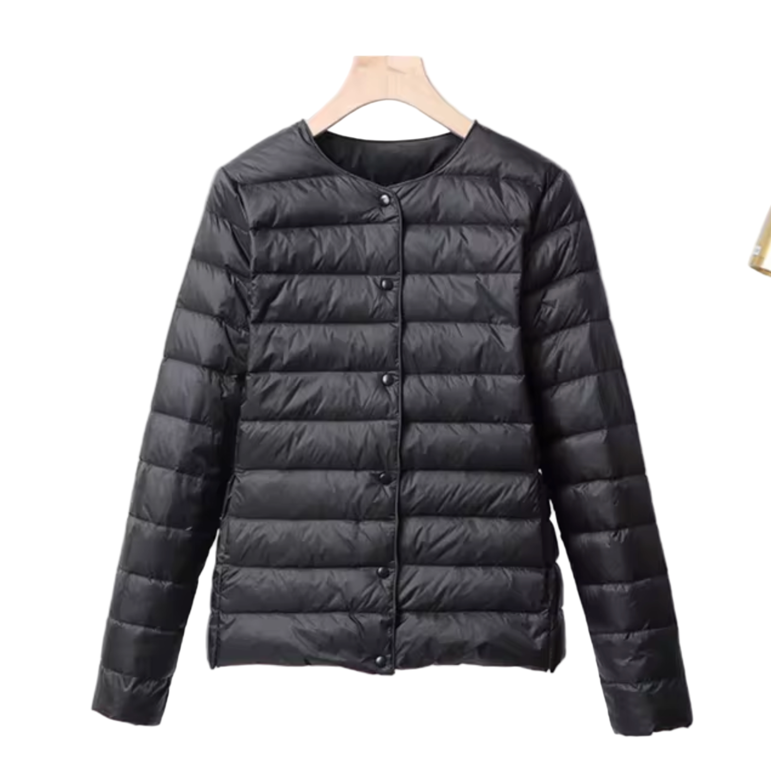 Dames Ultradunne Daunenjacke Korte Stijl 1