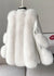 Dames V-hals Winterjas met Patchwork 4