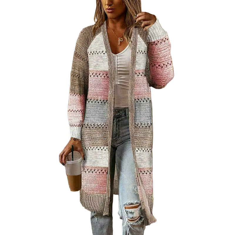 Dames Vest Gestreept Casual Stijl 0