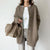 Dames Vest Katoenmix Lange Mouwen Relaxed Fit 0