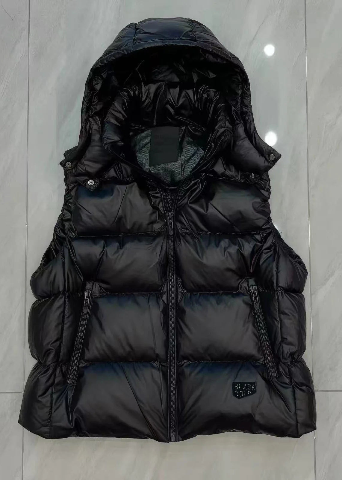 Dames Vest Met Capuchon Losvallend Casual Model 0