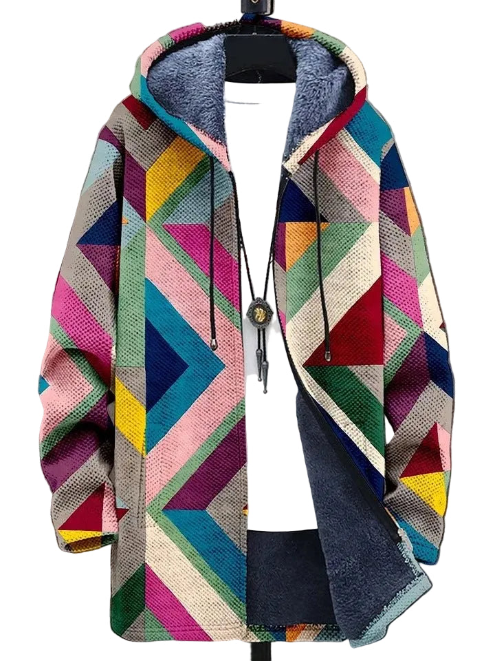 Dames Vest Met Kunstprint 0
