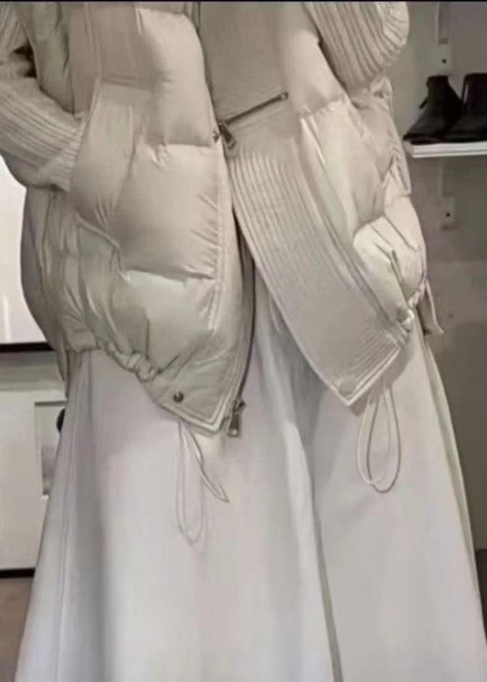 Dames Vest Met Ritssluiting En Trekkoord Casual Winterstijl 3