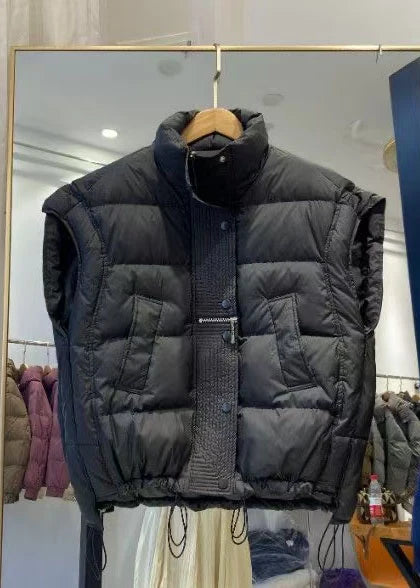 Dames Vest Met Ritssluiting En Trekkoord Comfortabel Model 2