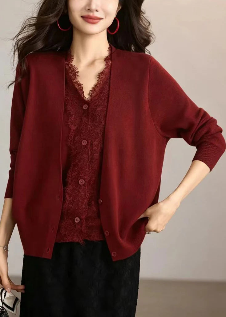 Dames Vest V-hals Patchwork Losse Pasvorm 1