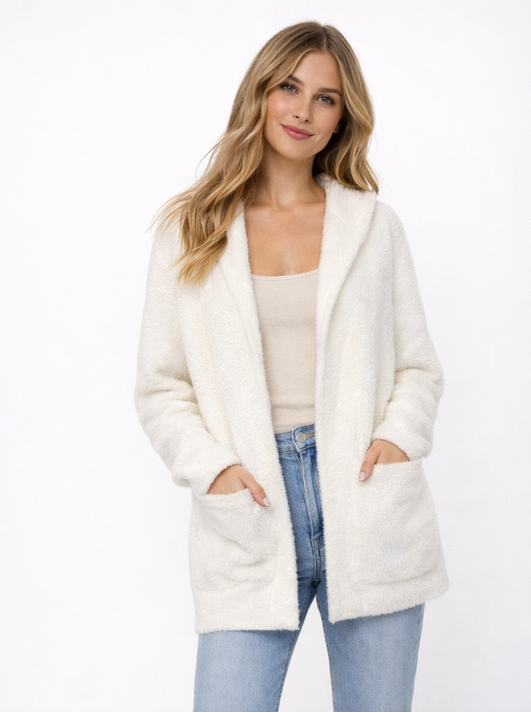 Dames Vest met Capuchon Casual Stijl 3