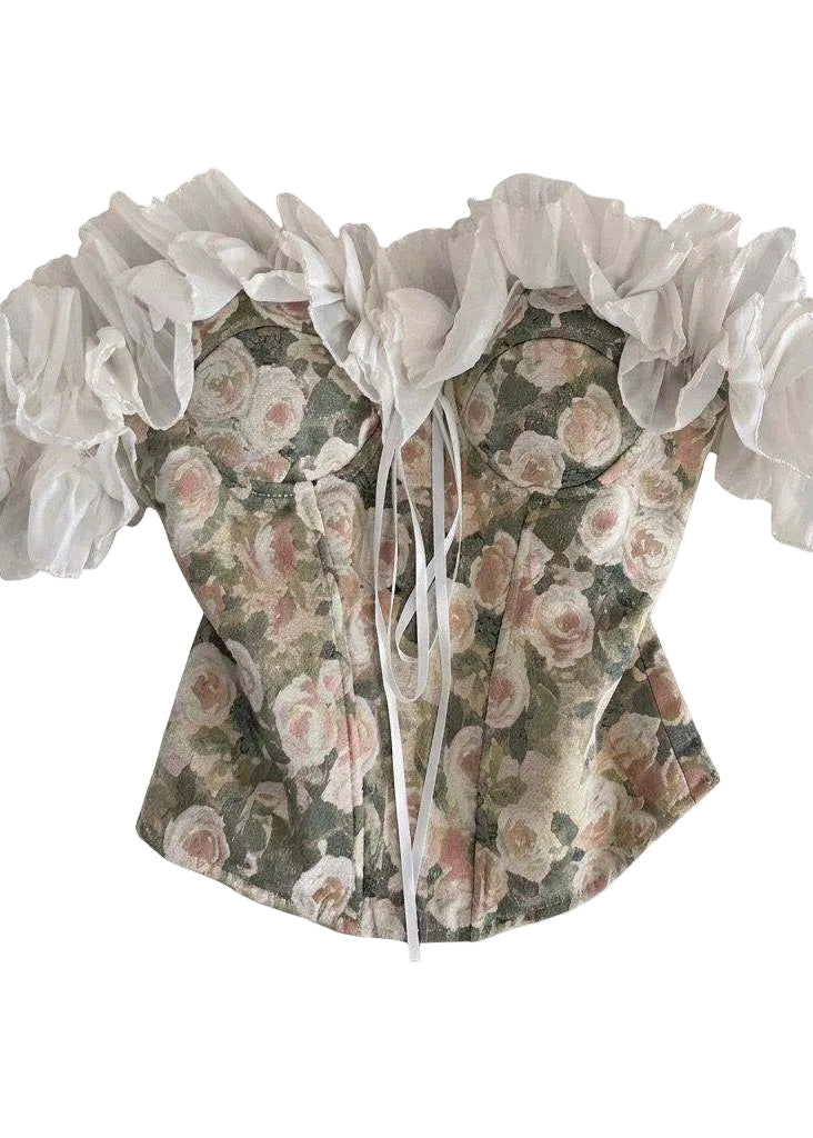 Dames Vest met Ruches Zomerse Stijl 4