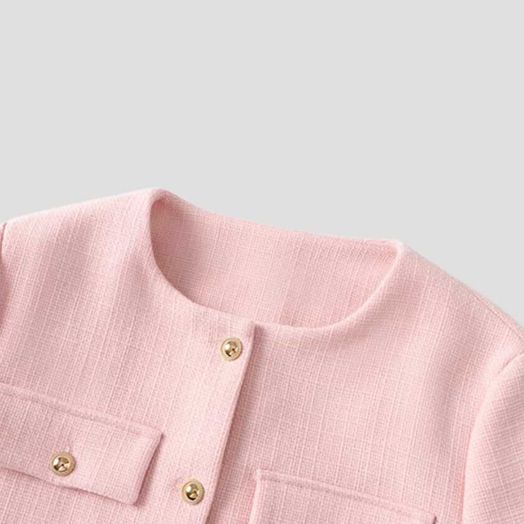 Dames Vesten Button-Up Met Zakjes Casual Stijl 2