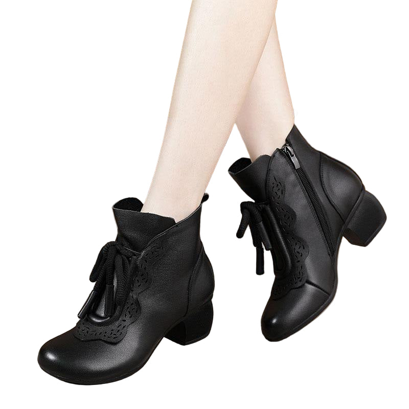 Dames Veterlaarzen met Ritssluiting 2