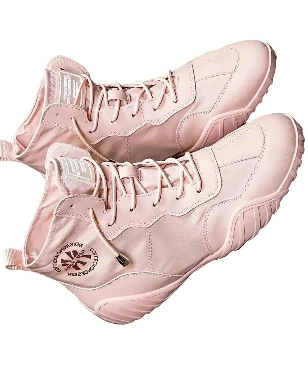 Dames Vetersneakers Met Hoge Schacht Casual Stijl 2