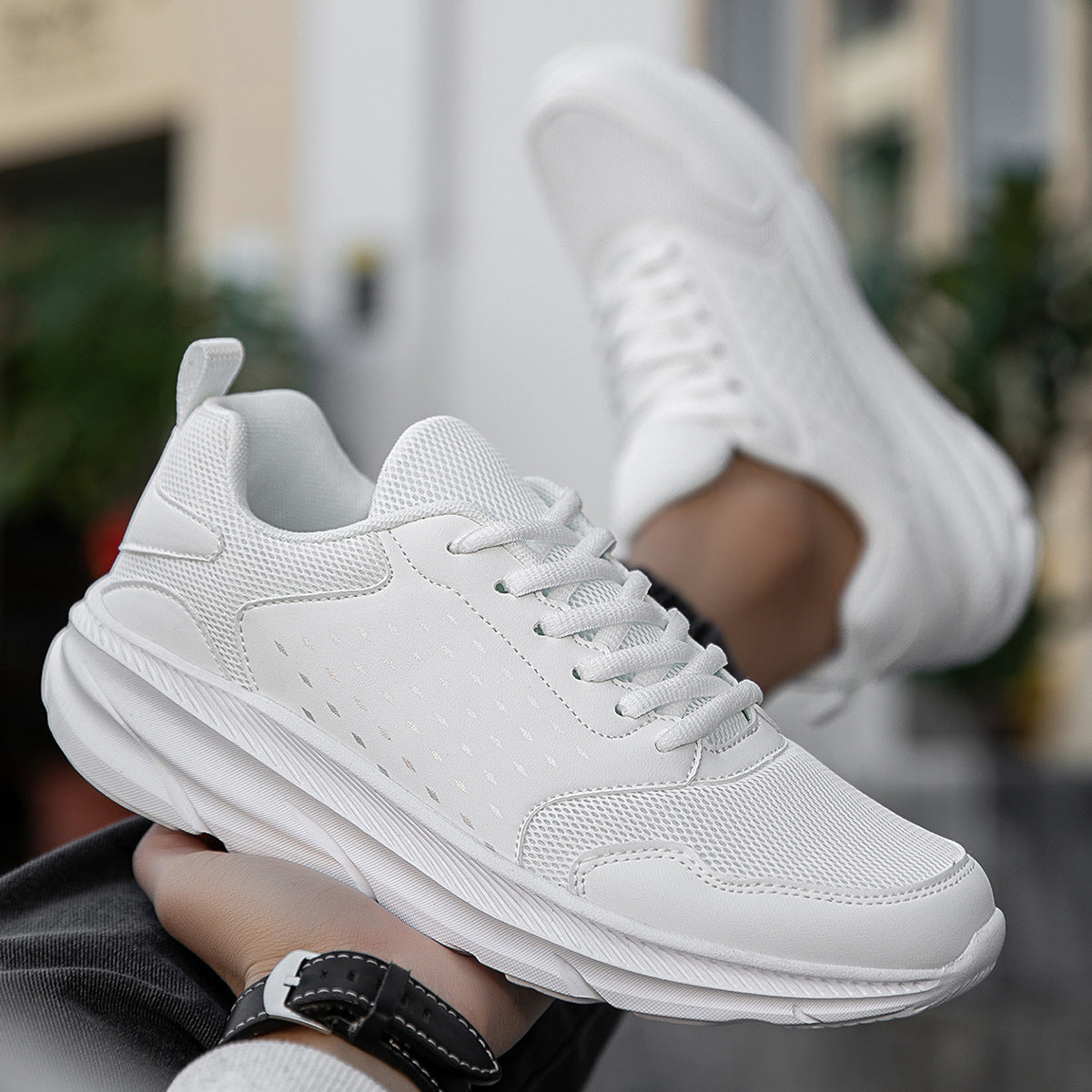 Dames Vrijetijdssneakers Lichtgewicht en Ademend 0