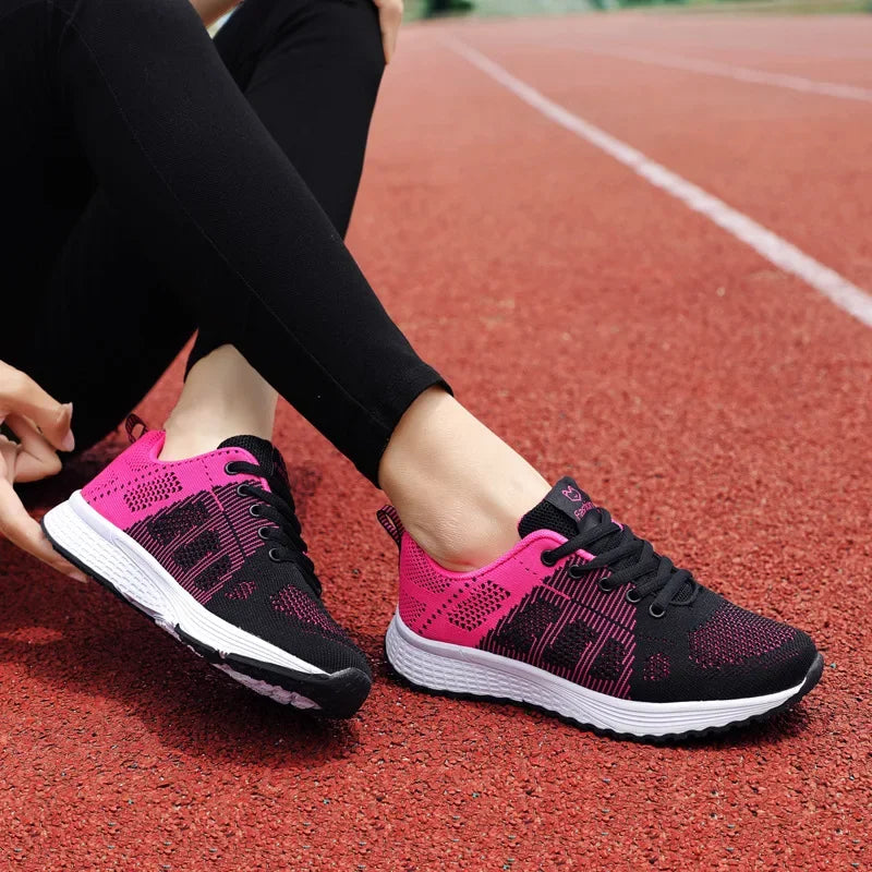 Dames Wandelschoenen Ademend Textiel Ergonomisch Schokabsorberend 6