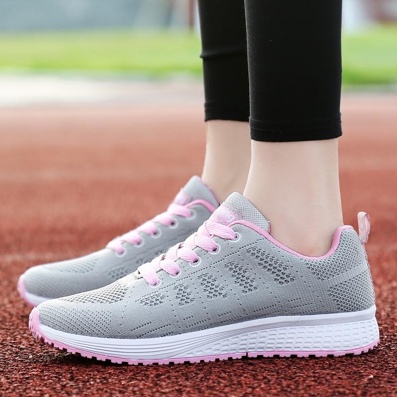 Dames Wandelschoenen Ademend en Lichtgewicht met Antislip Zool 2