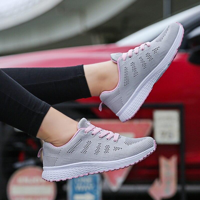 Dames Wandelschoenen Ademend en Lichtgewicht met Antislip Zool 3