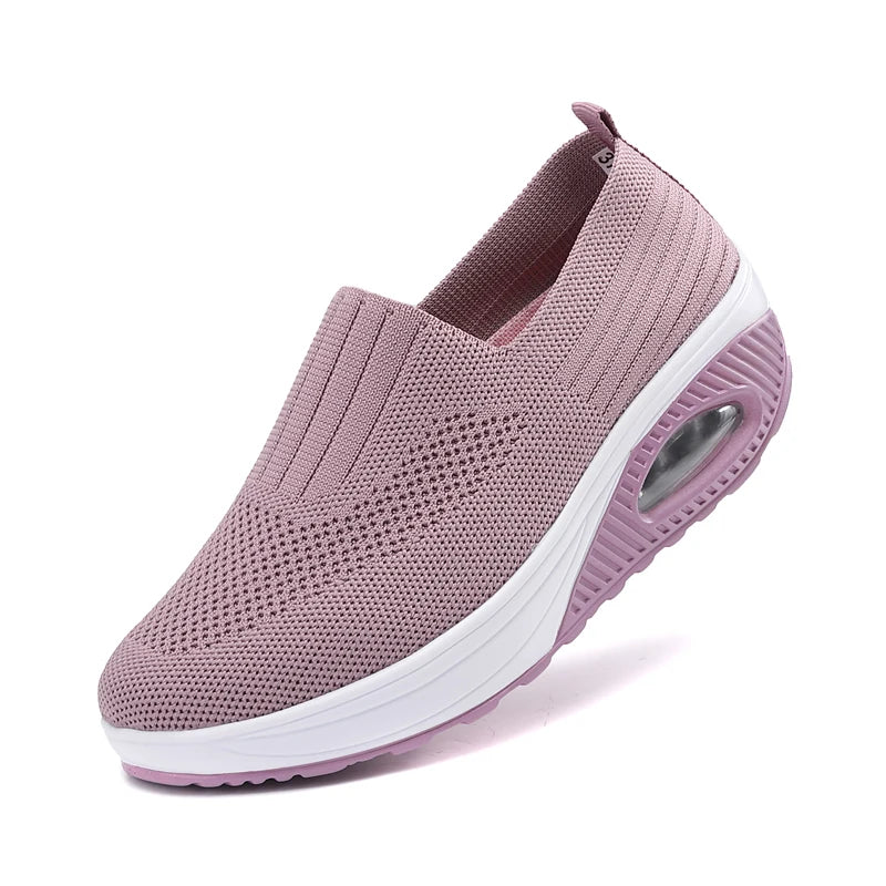 Dames Wandelschoenen Casual Ademend Mesh Antislip 6