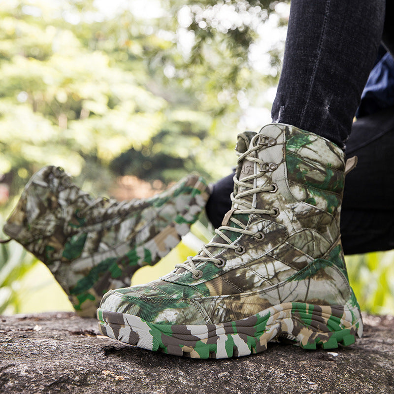 Dames Wandelschoenen Outdoor Camouflage Stijl Met Antislipzool 1