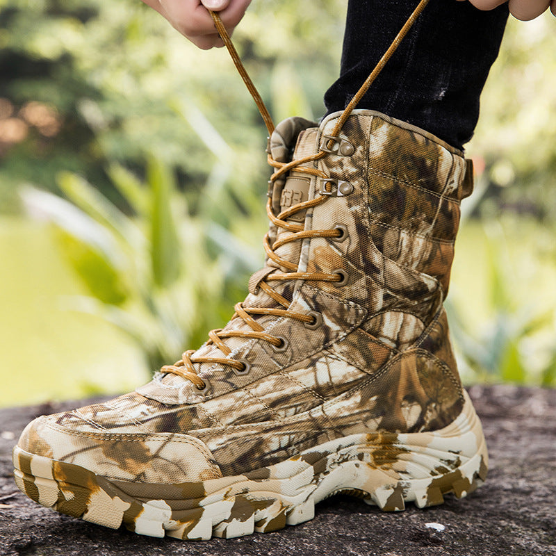 Dames Wandelschoenen Outdoor Camouflage Stijl Met Antislipzool 2
