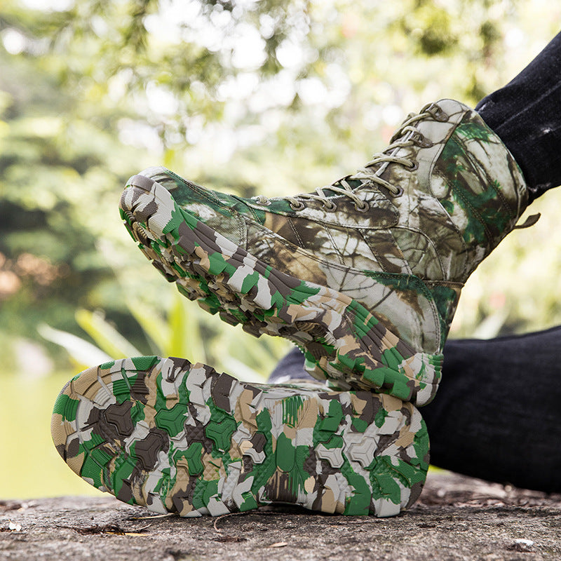 Dames Wandelschoenen Outdoor Camouflage Stijl Met Antislipzool 3
