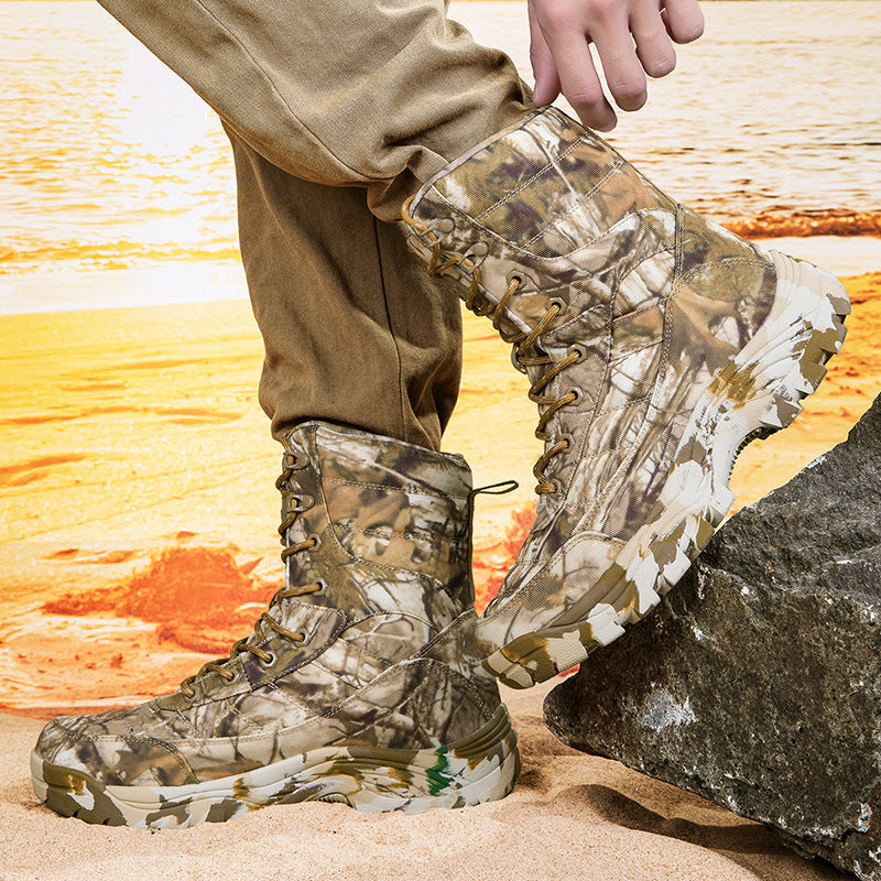 Dames Wandelschoenen Outdoor Camouflage Stijl Met Antislipzool 4