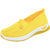 Dames Wandelschoenen Slip-On Ademend Textiel met Geheugenfoam 5