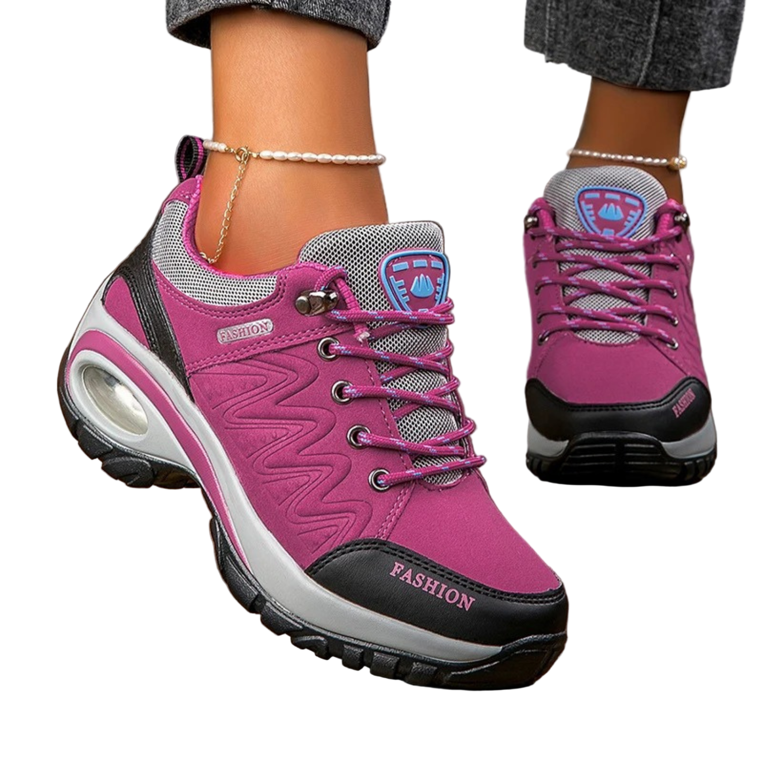 Dames Wandelschoenen Waterdicht Met Levendige Kleuren voor Comfortabel Wandelen 1