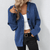 Dames Warme Strickjacke Met Knopen 4