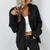 Dames Warme Strickjacke Met Knopen 6