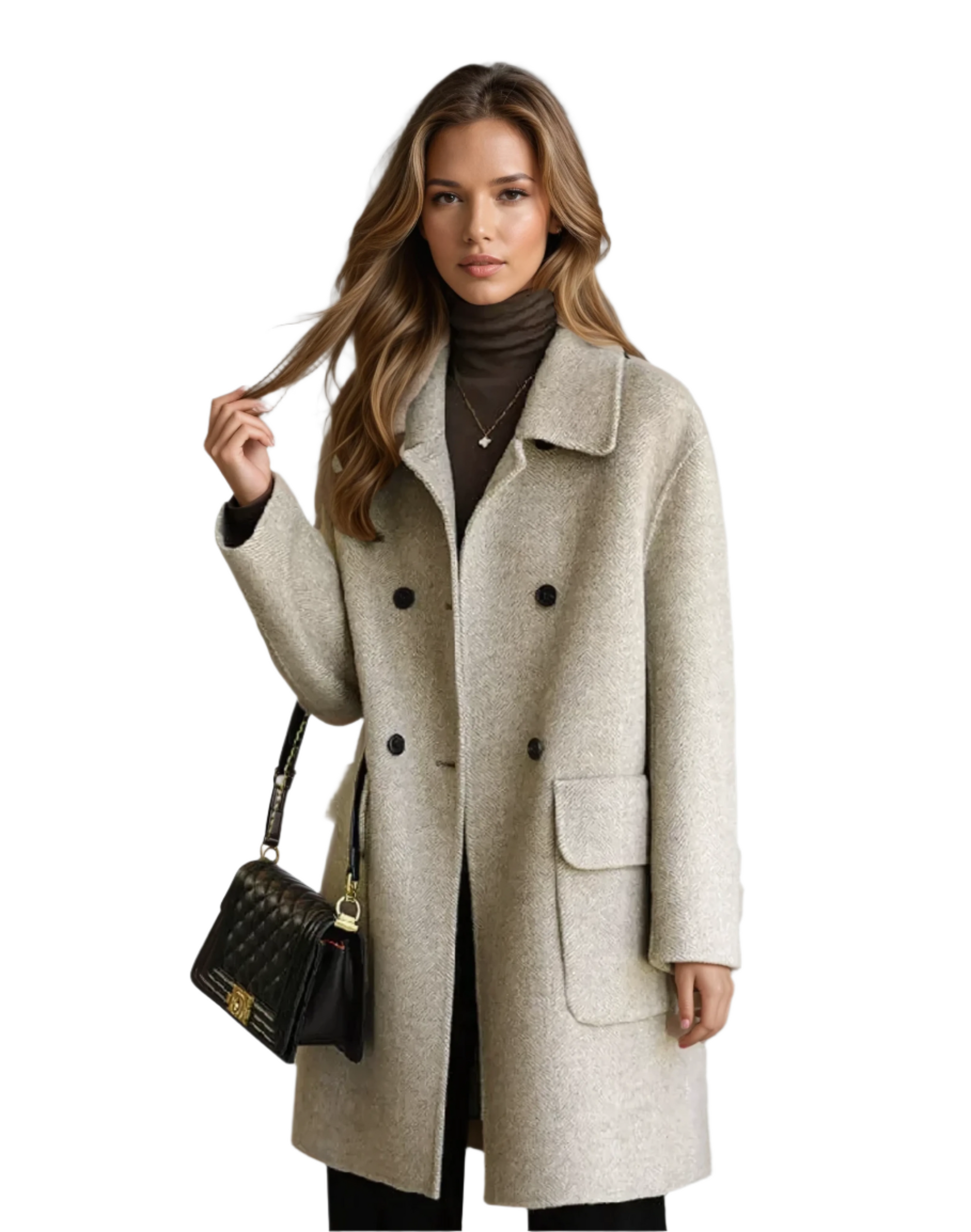 Dames Warmtejas Elegante Stijl 0