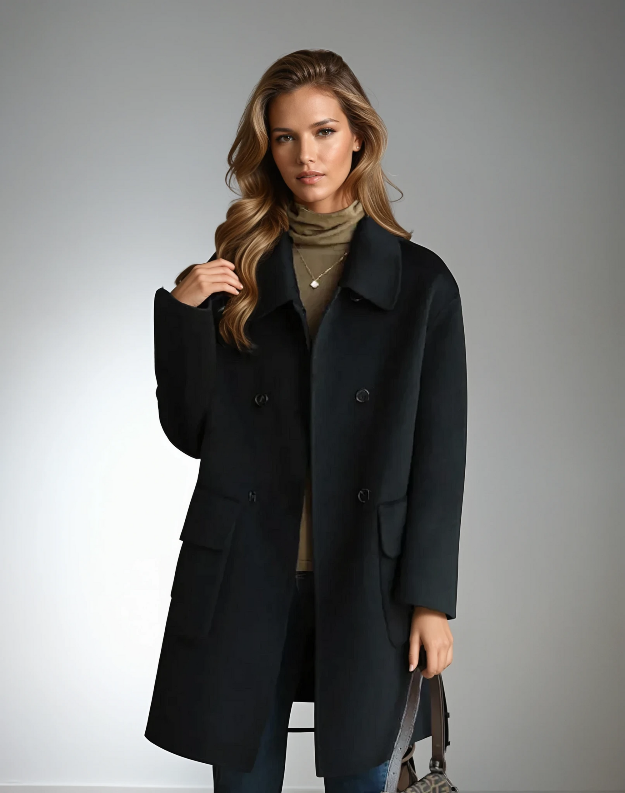 Dames Warmtejas Elegante Stijl 3