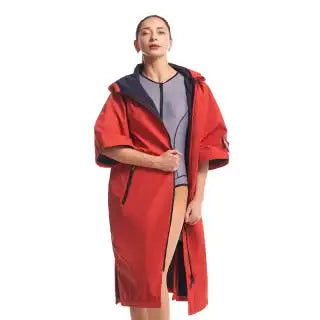 Dames Waterdichte Cape Korte Mouwen Polyester 8