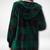 Dames Waterdichte Cardigan met Geruit Patroon 2