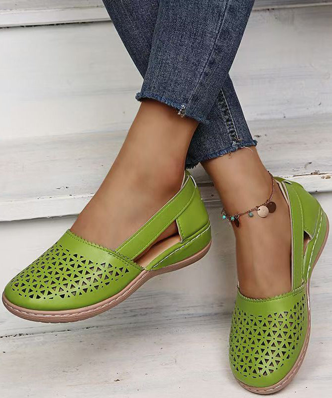 Dames Wedge Sandalen Comfortabel Uitgehold Design 1