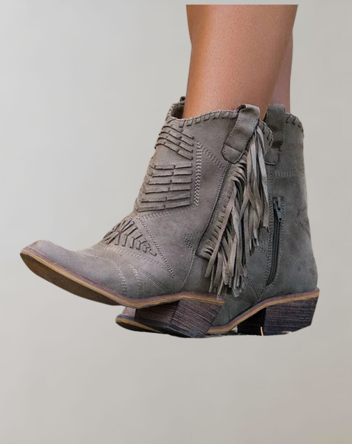 Dames Western Stiefels met Franse Accenten 1