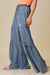 Dames Wijde Broek Rimpel Denim Casual Pijp 2